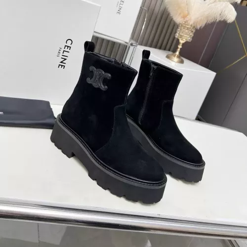 Wholesale Celine Boots For Women #1357396 $105.00 USD, Wholesale Quality Replica Celine Boots