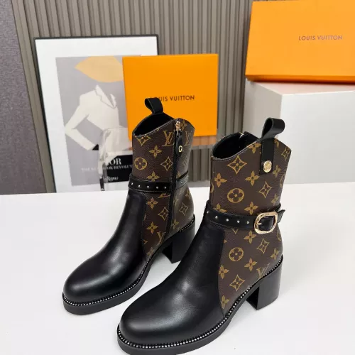 Wholesale Louis Vuitton Boots For Women #1357422 $108.00 USD, Wholesale Quality Replica Louis Vuitton Boots