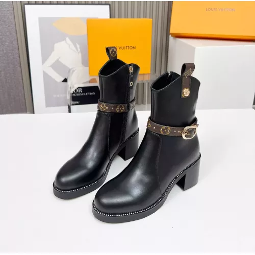 Wholesale Louis Vuitton Boots For Women #1357423 $108.00 USD, Wholesale Quality Replica Louis Vuitton Boots
