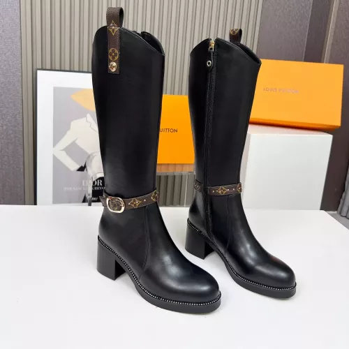 Wholesale Louis Vuitton Boots For Women #1357426 $135.00 USD, Wholesale Quality Replica Louis Vuitton Boots