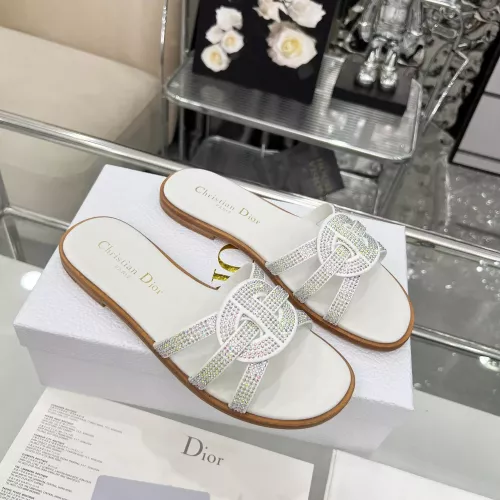 Replica Christian Dior Slippers For Women #1357428 $88.00 USD for Wholesale
