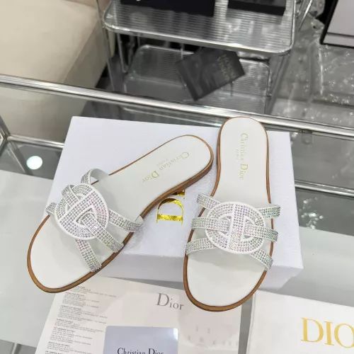 Replica Christian Dior Slippers For Women #1357428 $88.00 USD for Wholesale