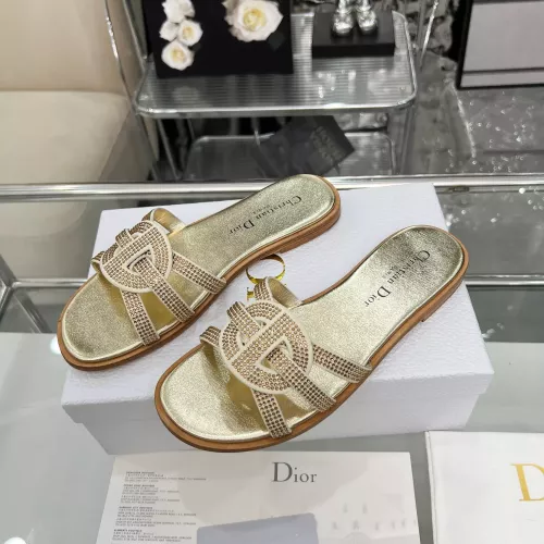 Wholesale Christian Dior Slippers For Women #1357430 $88.00 USD, Wholesale Quality Replica Christian Dior Slippers