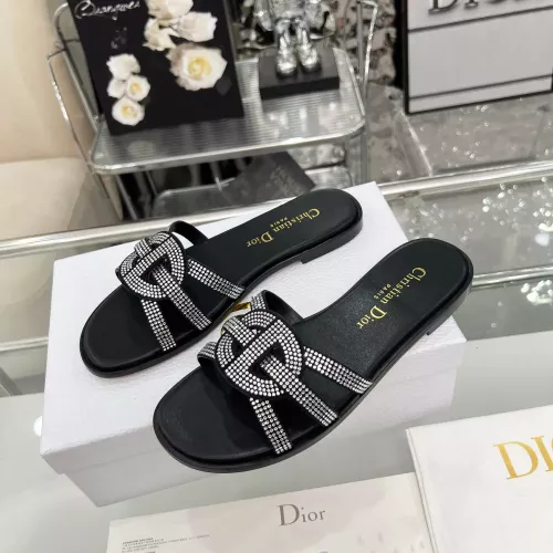 Wholesale Christian Dior Slippers For Women #1357431 $88.00 USD, Wholesale Quality Replica Christian Dior Slippers