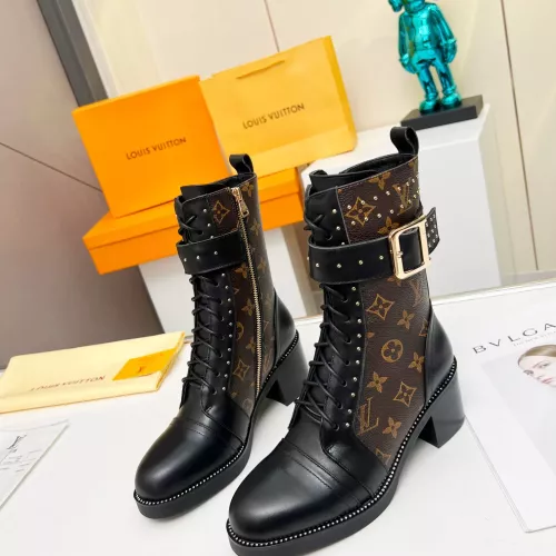 Wholesale Louis Vuitton Boots For Women #1357459 $105.00 USD, Wholesale Quality Replica Louis Vuitton Boots