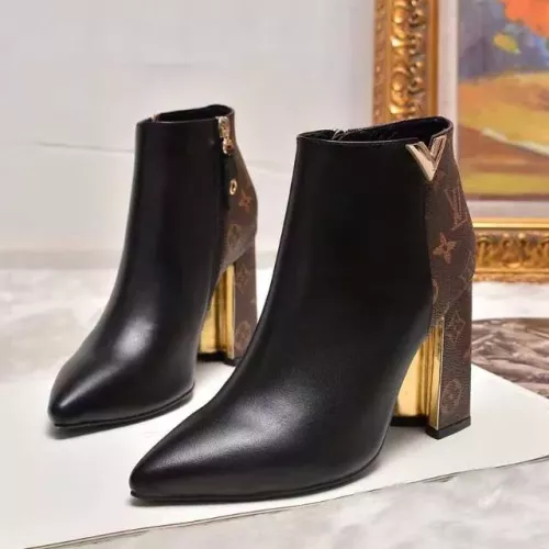 Wholesale Louis Vuitton Boots For Women #1357479 $88.00 USD, Wholesale Quality Replica Louis Vuitton Boots