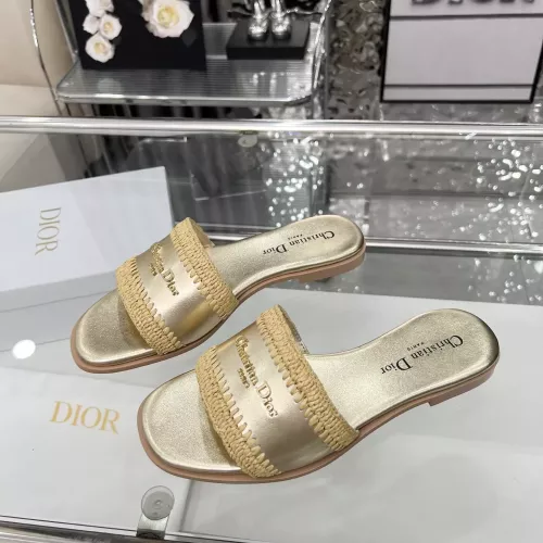 Wholesale Christian Dior Slippers For Women #1357491 $82.00 USD, Wholesale Quality Replica Christian Dior Slippers