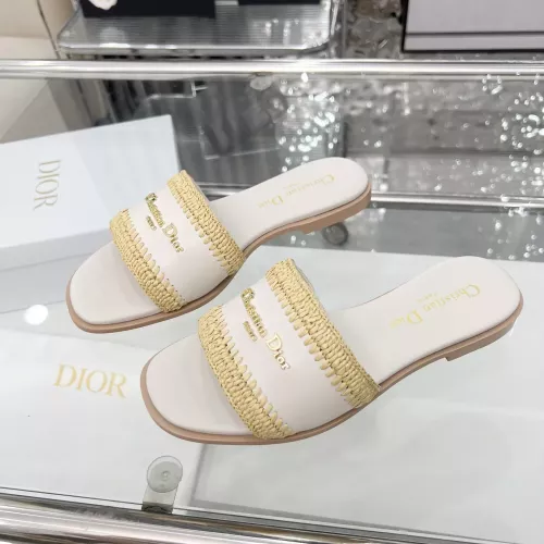 Wholesale Christian Dior Slippers For Women #1357492 $82.00 USD, Wholesale Quality Replica Christian Dior Slippers