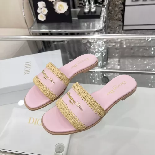 Wholesale Christian Dior Slippers For Women #1357494 $82.00 USD, Wholesale Quality Replica Christian Dior Slippers