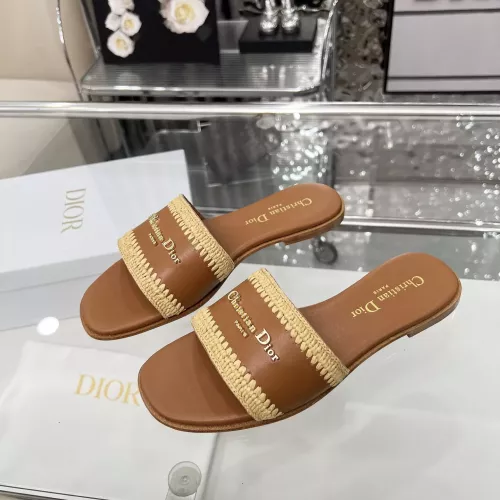 Wholesale Christian Dior Slippers For Women #1357495 $82.00 USD, Wholesale Quality Replica Christian Dior Slippers