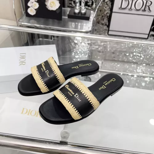 Wholesale Christian Dior Slippers For Women #1357496 $82.00 USD, Wholesale Quality Replica Christian Dior Slippers