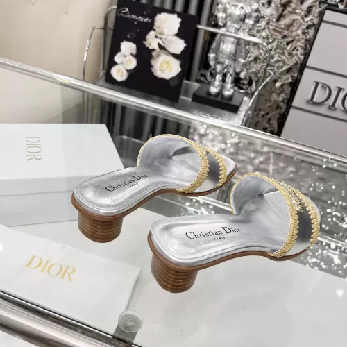 Replica Christian Dior Slippers For Women #1357497 $85.00 USD for Wholesale