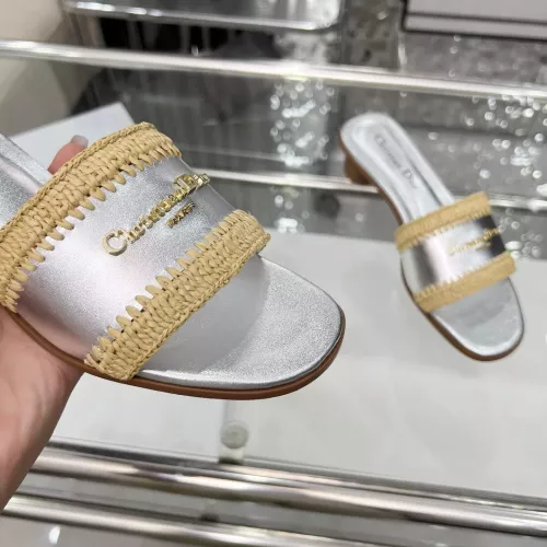 Replica Christian Dior Slippers For Women #1357497 $85.00 USD for Wholesale