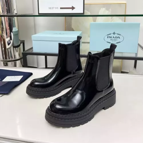 Wholesale Prada Boots For Women #1357507 $102.00 USD, Wholesale Quality Replica Prada Boots