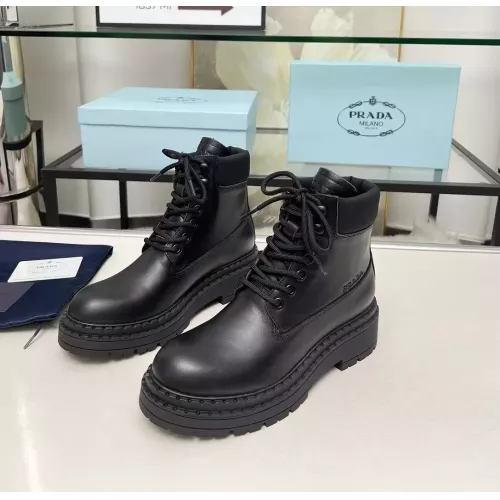 Wholesale Prada Boots For Women #1357508 $105.00 USD, Wholesale Quality Replica Prada Boots