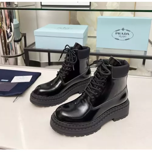 Wholesale Prada Boots For Women #1357509 $105.00 USD, Wholesale Quality Replica Prada Boots