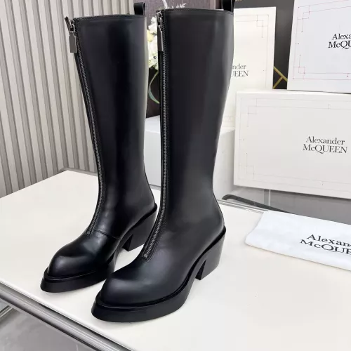 Wholesale Alexander McQueen Boots For Women #1357516 $140.00 USD, Wholesale Quality Replica Alexander McQueen Boots