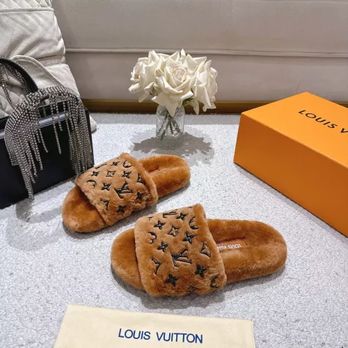 Wholesale Louis Vuitton Slippers For Women #1357519 $92.00 USD, Wholesale Quality Replica Louis Vuitton Slippers