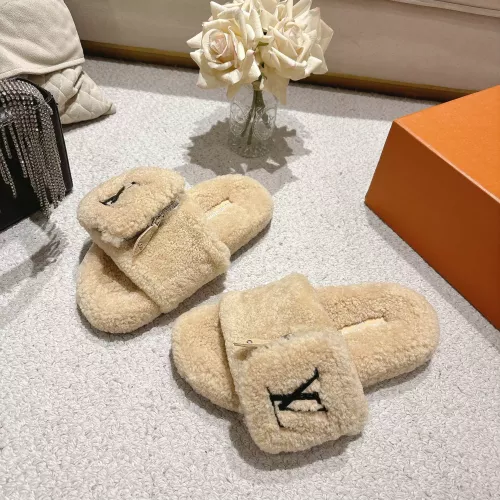 Wholesale Louis Vuitton Slippers For Women #1357522 $98.00 USD, Wholesale Quality Replica Louis Vuitton Slippers