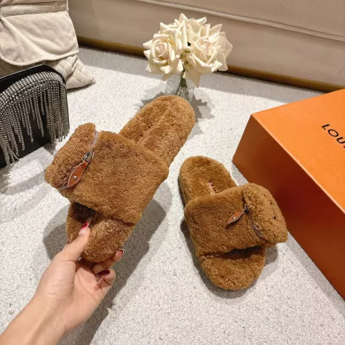 Replica Louis Vuitton Slippers For Women #1357523 $98.00 USD for Wholesale
