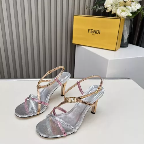 Wholesale Fendi Sandal For Women #1357537 $98.00 USD, Wholesale Quality Replica Fendi Sandal