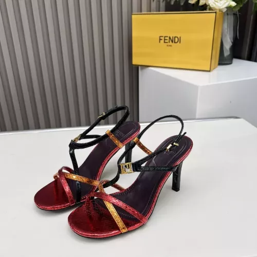 Wholesale Fendi Sandal For Women #1357538 $98.00 USD, Wholesale Quality Replica Fendi Sandal