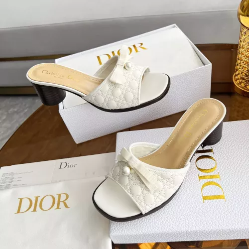 Wholesale Christian Dior Slippers For Women #1357545 $92.00 USD, Wholesale Quality Replica Christian Dior Slippers