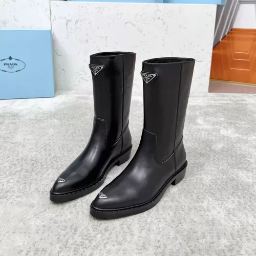 Wholesale Prada Boots For Women #1357553 $118.00 USD, Wholesale Quality Replica Prada Boots