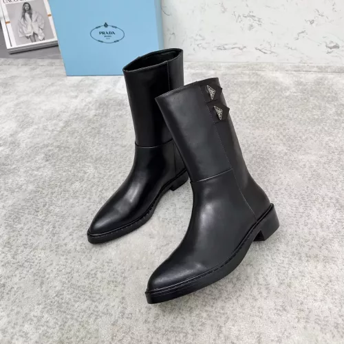 Wholesale Prada Boots For Women #1357555 $118.00 USD, Wholesale Quality Replica Prada Boots