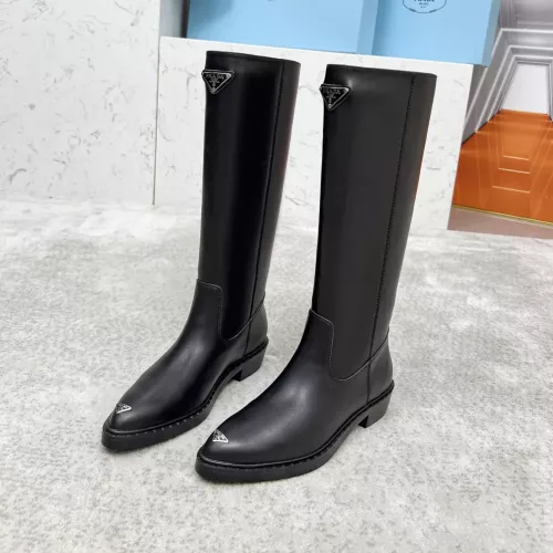 Wholesale Prada Boots For Women #1357558 $135.00 USD, Wholesale Quality Replica Prada Boots