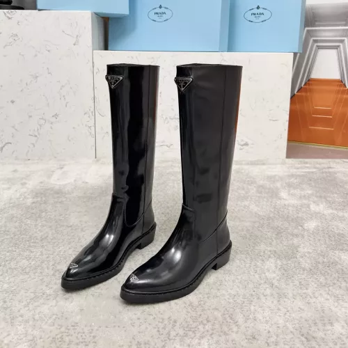 Wholesale Prada Boots For Women #1357559 $135.00 USD, Wholesale Quality Replica Prada Boots
