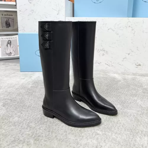 Wholesale Prada Boots For Women #1357560 $135.00 USD, Wholesale Quality Replica Prada Boots