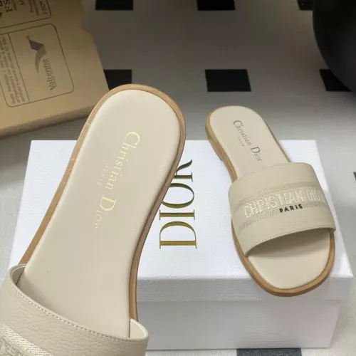 Replica Christian Dior Slippers For Women #1357563 $72.00 USD for Wholesale