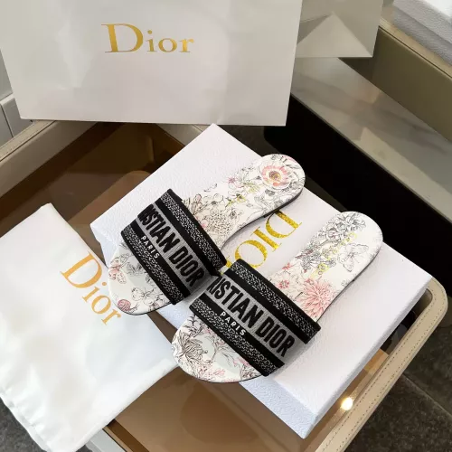 Wholesale Christian Dior Slippers For Women #1357579 $72.00 USD, Wholesale Quality Replica Christian Dior Slippers