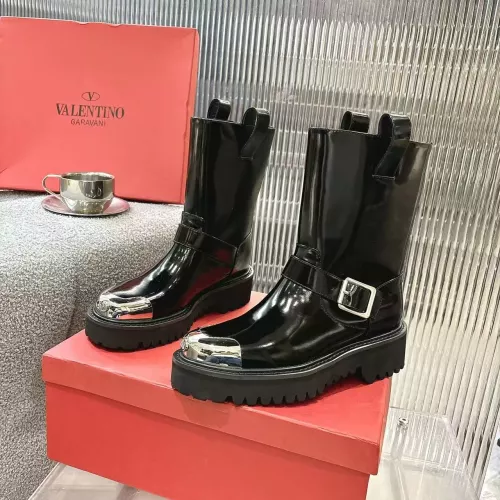 Wholesale Valentino Boots For Women #1357600 $118.00 USD, Wholesale Quality Replica Valentino Boots