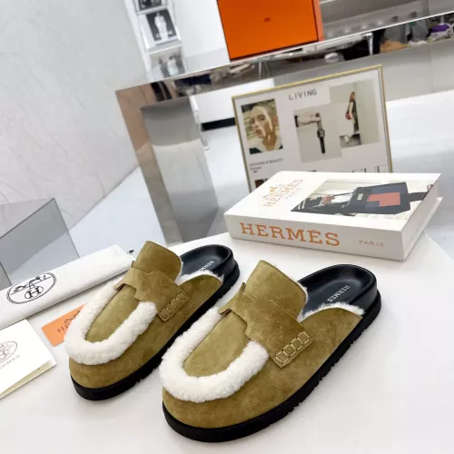 Wholesale Hermes Slippers For Women #1357615 $92.00 USD, Wholesale Quality Replica Hermes Slippers