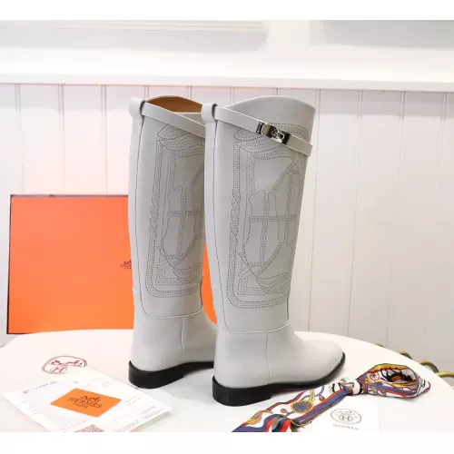 Replica Hermes Boots For Women #1357648 $118.00 USD for Wholesale