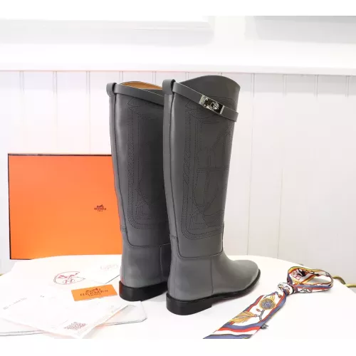Replica Hermes Boots For Women #1357649 $118.00 USD for Wholesale