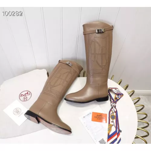 Wholesale Hermes Boots For Women #1357650 $118.00 USD, Wholesale Quality Replica Hermes Boots