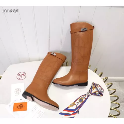 Wholesale Hermes Boots For Women #1357651 $118.00 USD, Wholesale Quality Replica Hermes Boots