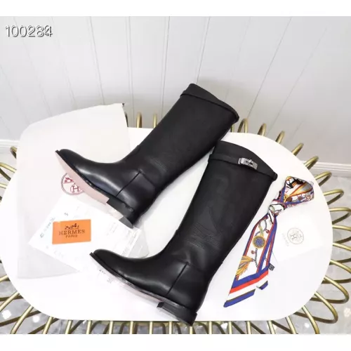 Replica Hermes Boots For Women #1357653 $118.00 USD for Wholesale