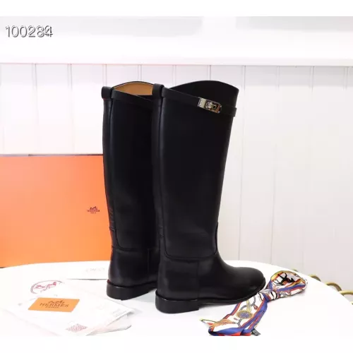 Replica Hermes Boots For Women #1357653 $118.00 USD for Wholesale