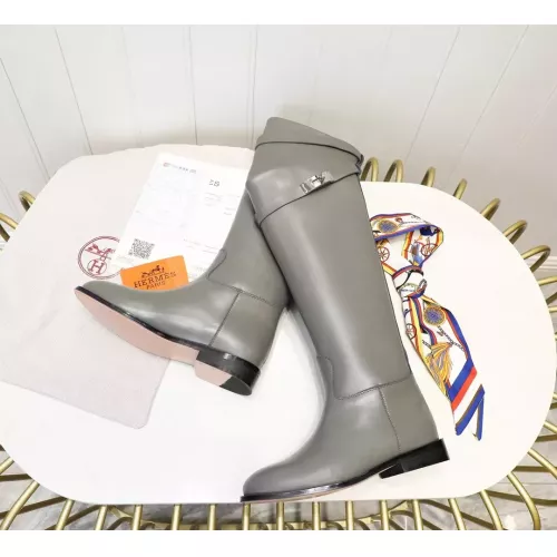 Replica Hermes Boots For Women #1357654 $115.00 USD for Wholesale