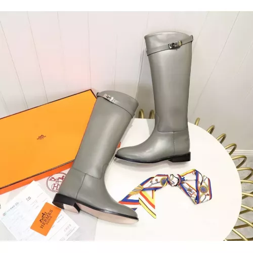 Replica Hermes Boots For Women #1357654 $115.00 USD for Wholesale