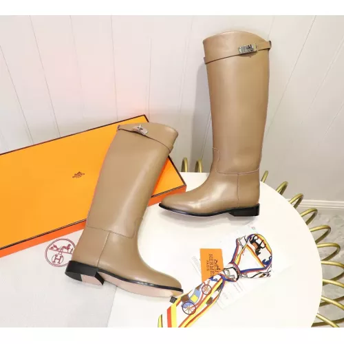 Replica Hermes Boots For Women #1357655 $115.00 USD for Wholesale