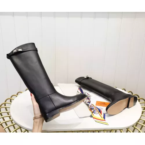 Replica Hermes Boots For Women #1357660 $115.00 USD for Wholesale