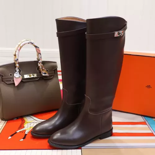 Replica Hermes Boots For Women #1357662 $115.00 USD for Wholesale