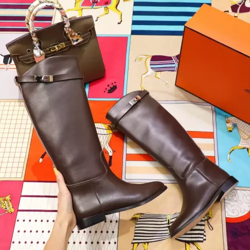 Replica Hermes Boots For Women #1357662 $115.00 USD for Wholesale