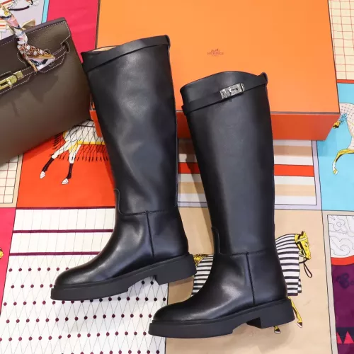 Wholesale Hermes Boots For Women #1357663 $115.00 USD, Wholesale Quality Replica Hermes Boots
