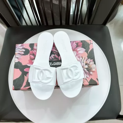 Wholesale Dolce &amp; Gabbana D&amp;G Slippers For Women #1357683 $48.00 USD, Wholesale Quality Replica Dolce &amp; Gabbana D&amp;G Slippers